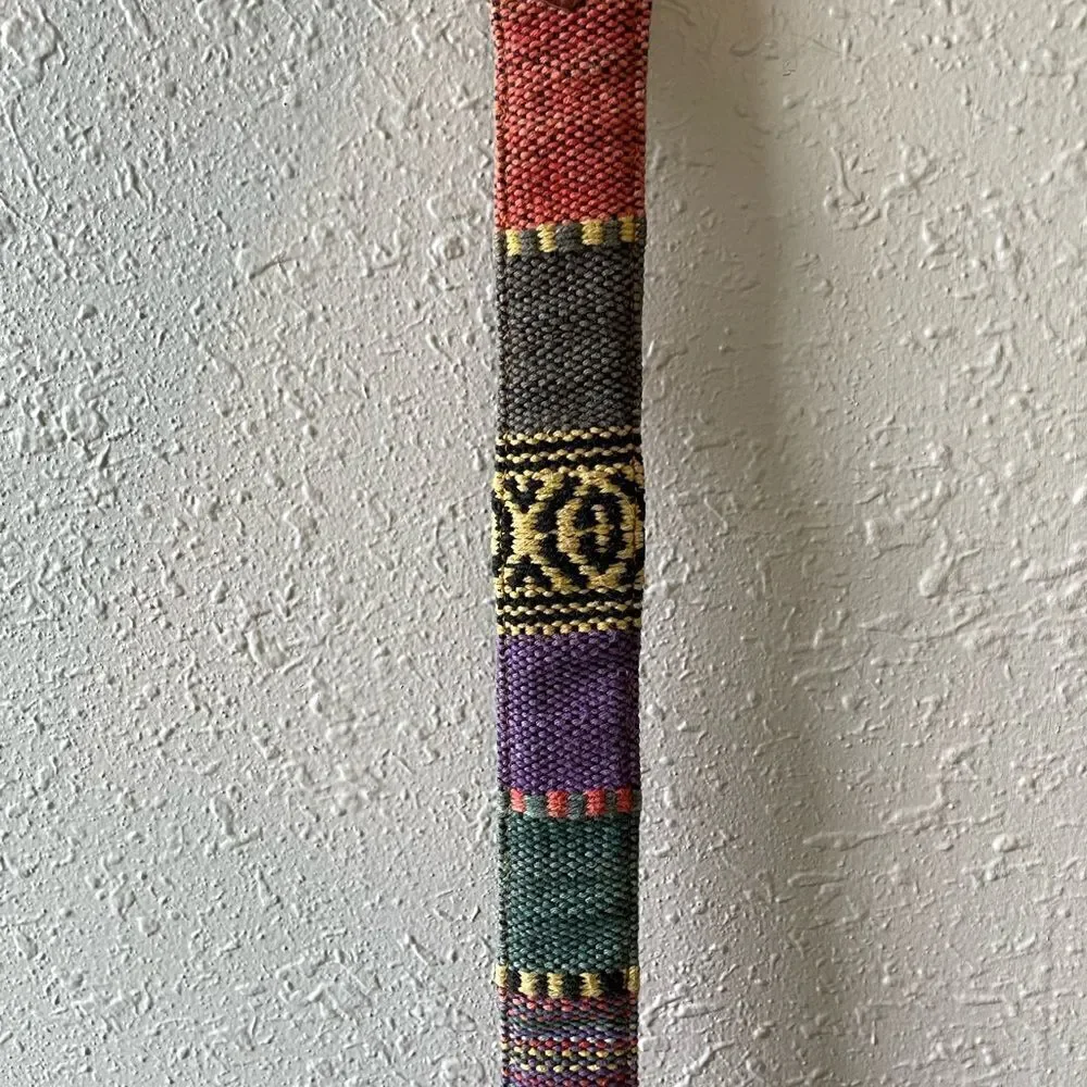 Colorful Woven Cotton Belt